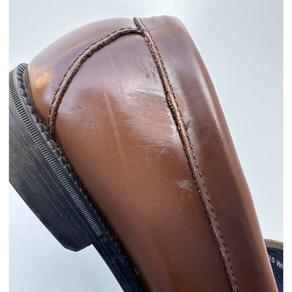 G.H. Bass Weejuns Whitney Women's brown Leather Penny Loafer Shoe SZ 8 - Picture 5 of 16